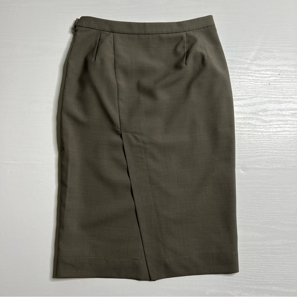 Uniqlo x Carine Roitfeld Tight Fit Pencil Skirt Womens 2 Wool Knee Length - Picture 12 of 16